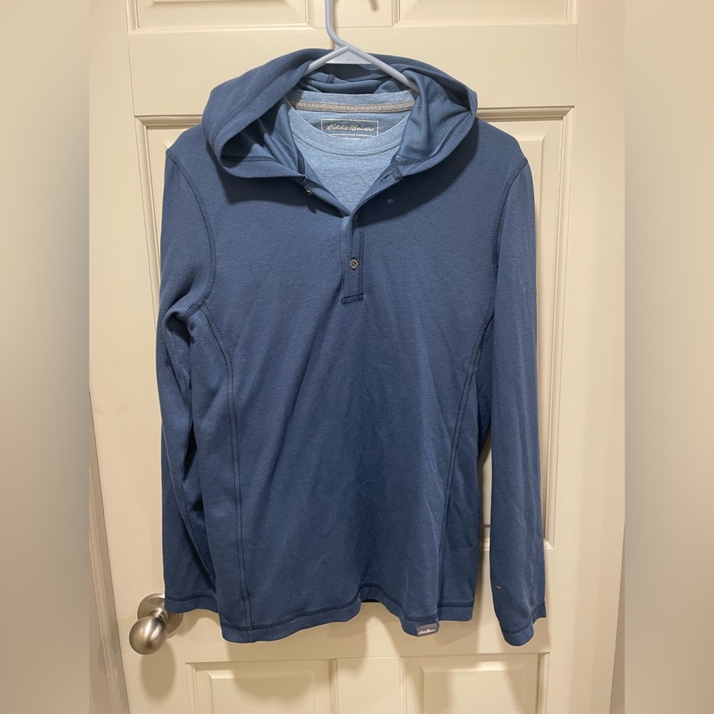 Eddie Bauer Lightweight Hoodie and Tee Shirt  Men’s size Small.